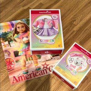 American Girl Summer Fun Doll Set